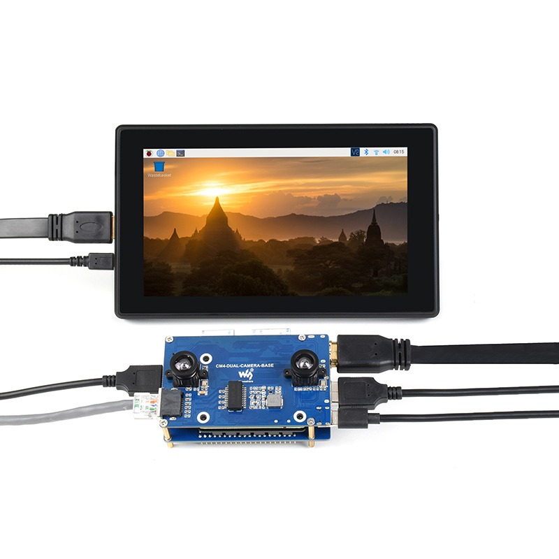 Hot Raspberry PI CM4 Binocular - Raspberry Pi Compute Module 4 Dual Camera Board recension och pris