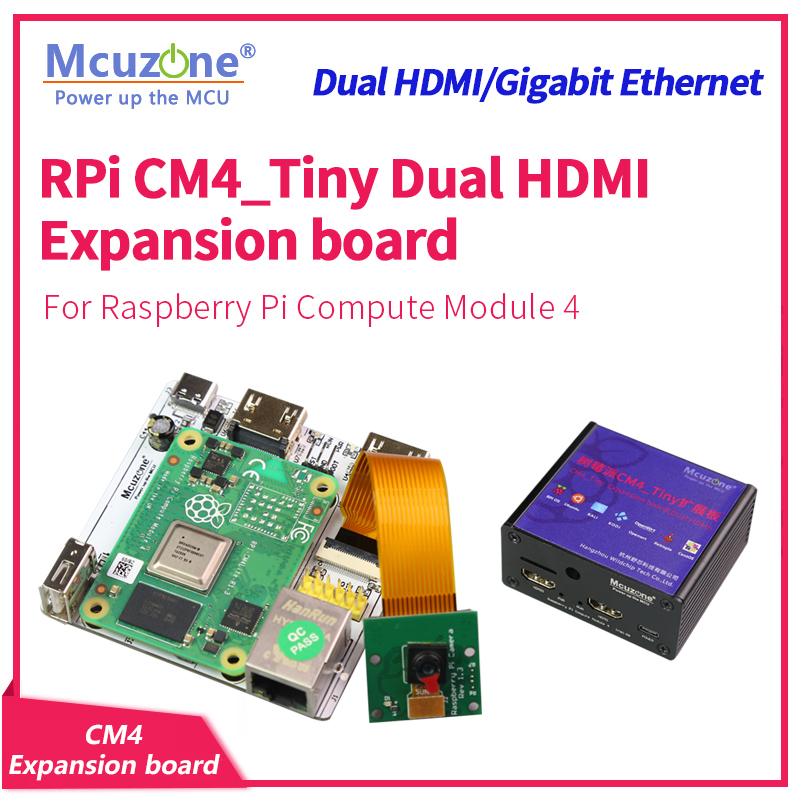 RPi CM4_Tiny Expansion board,  - Raspberry Pi Compute Module 4 Dual Camera Board recension och pris