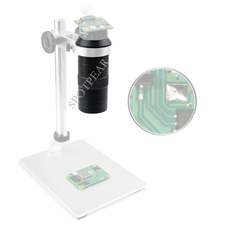 Raspberry Pi Industrial 100X M - Raspberry Pi Hq Camera Microscope Lens recension och pris
